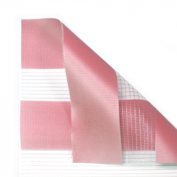 Ткань для рулонных штор «День-ночь» коллекция «Соло» Розовый 285 см